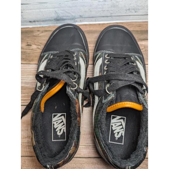 VANS Old Skool MTE Black Camo All-Weather Hybrid Shoe Men's Size 7.5 / Womens 9 - Picture 7 of 8